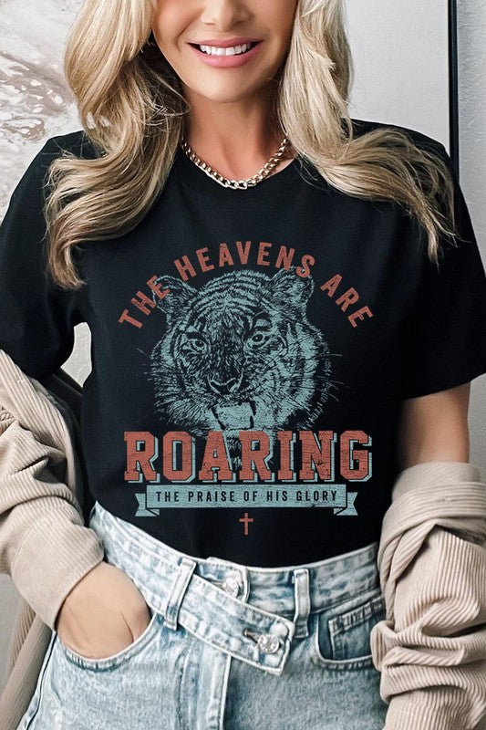 The Heavens Are Roaring Graphic T Shirts