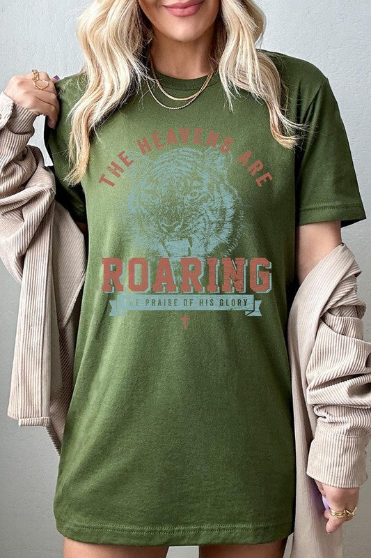 The Heavens Are Roaring Graphic T Shirts