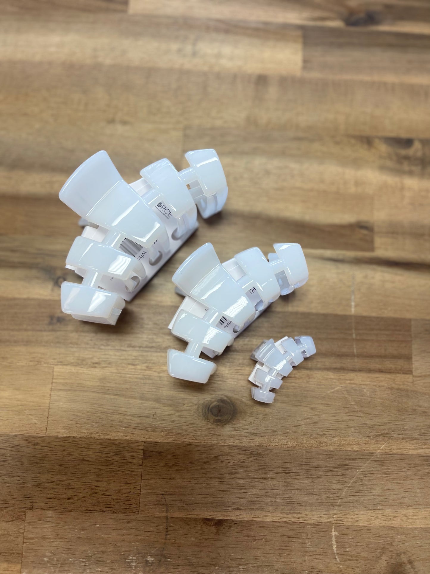 Coconut White Tiny Claw Clip