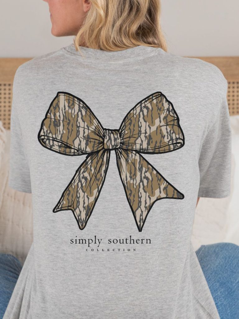 Camo Bow T Shirt