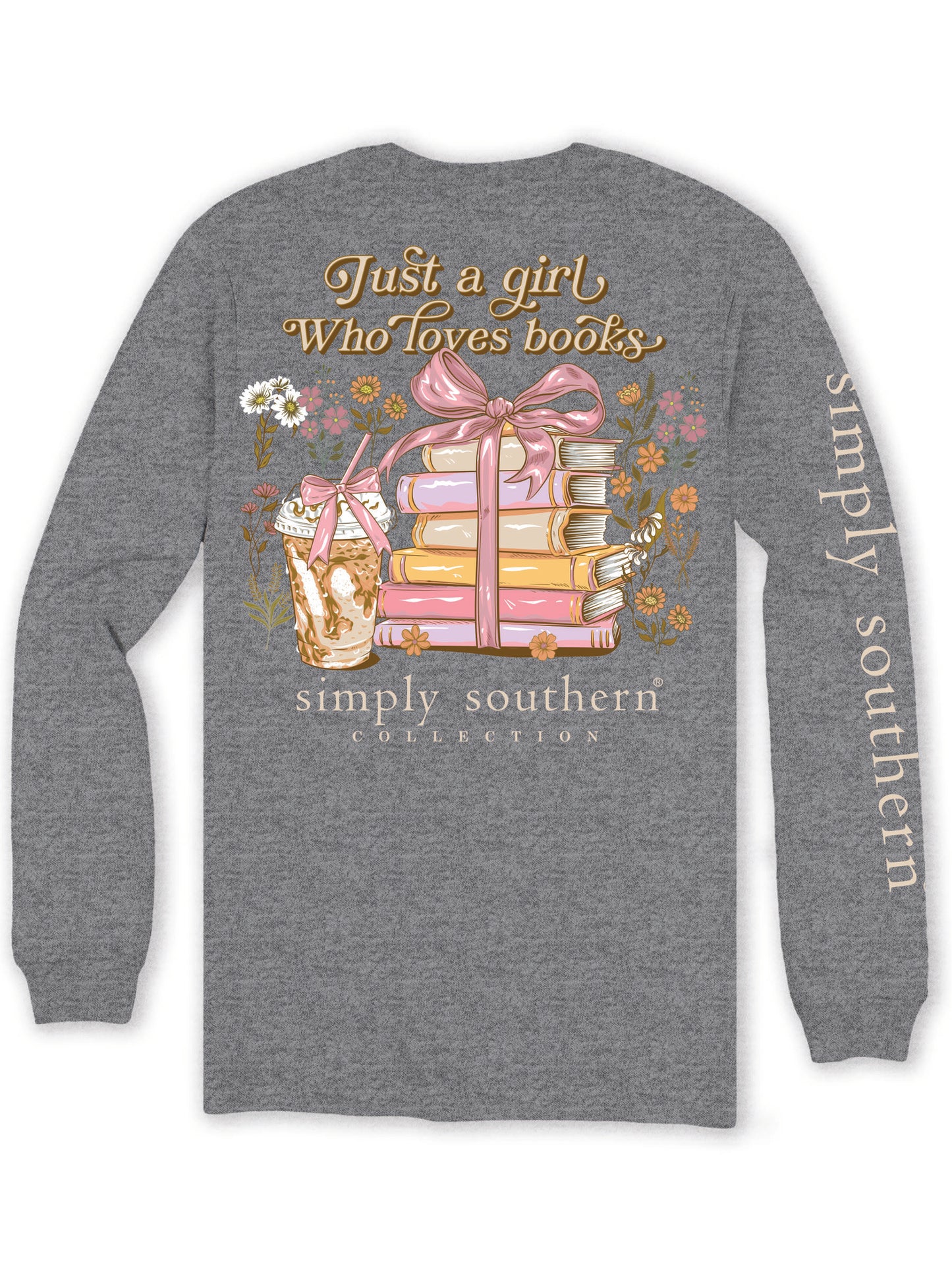 Just A Girl Who Loves Books Long Sleeve