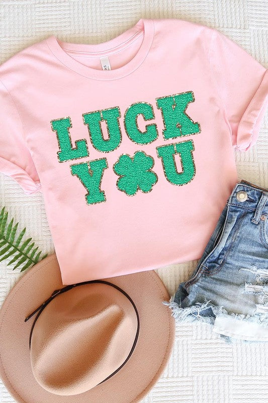 Luck You St Patricks Lucky Graphic T Shirts.