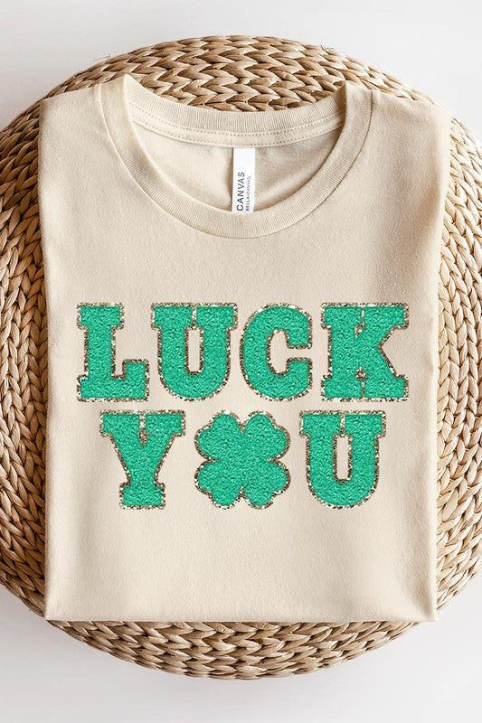 Luck You St Patricks Lucky Graphic T Shirts.