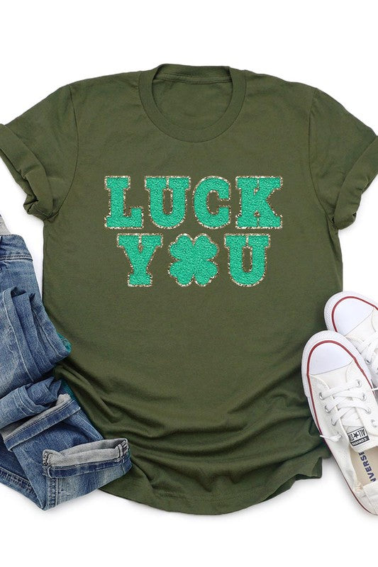 Luck You St Patricks Lucky Graphic T Shirts.