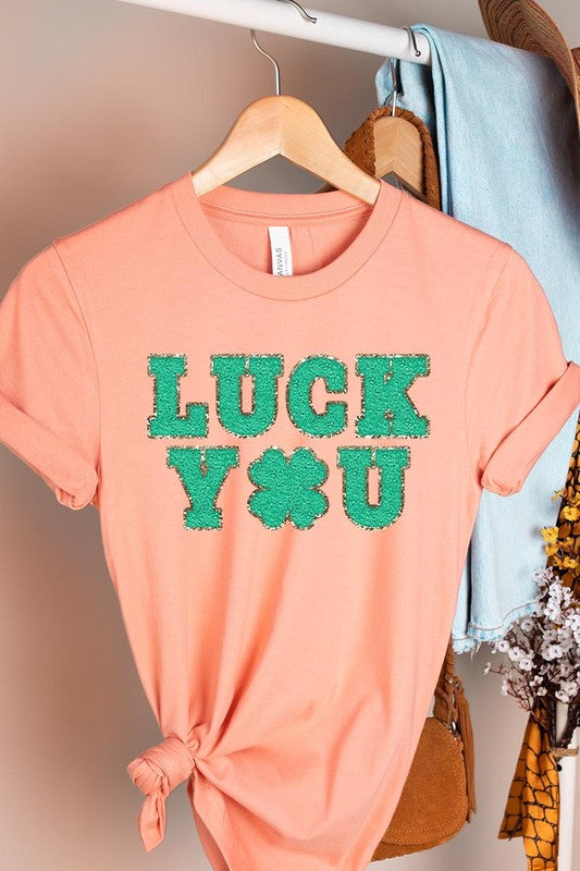 Luck You St Patricks Lucky Graphic T Shirts.