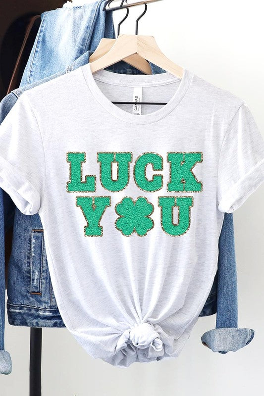 Luck You St Patricks Lucky Graphic T Shirts.