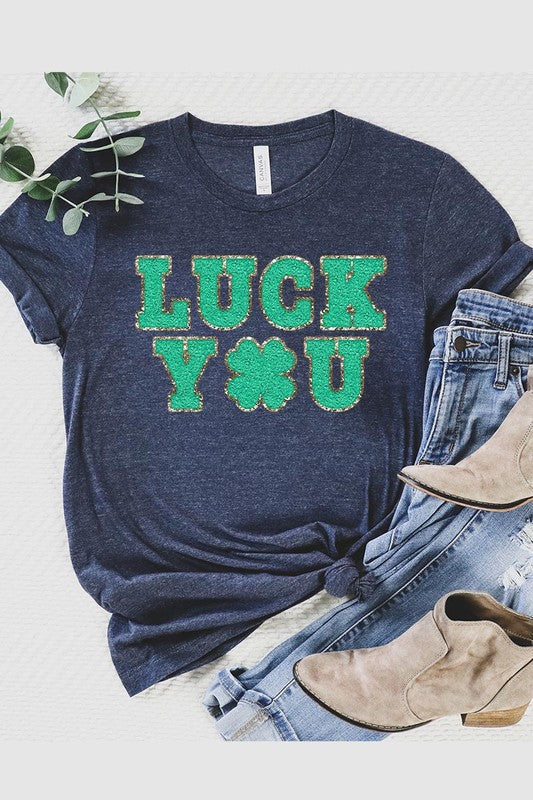 Luck You St Patricks Lucky Graphic T Shirts.