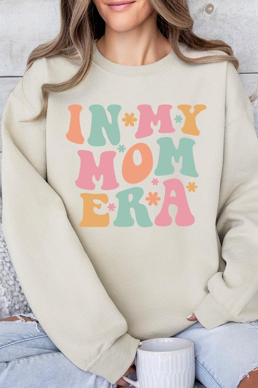 In My Mom Era Graphic Fleece Sweatshirts
